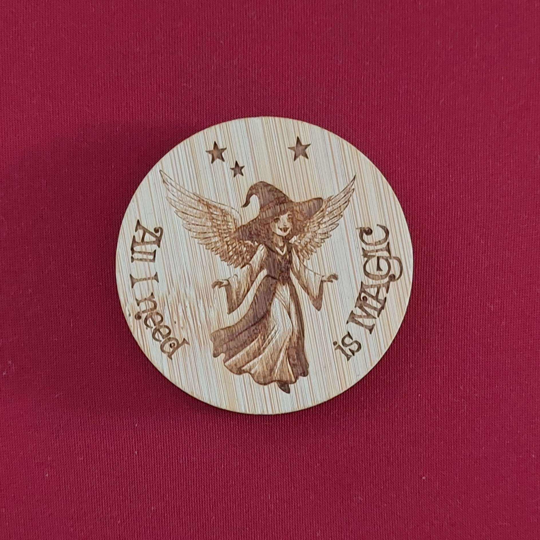 Magnetischer Flaschenöffner - rund
